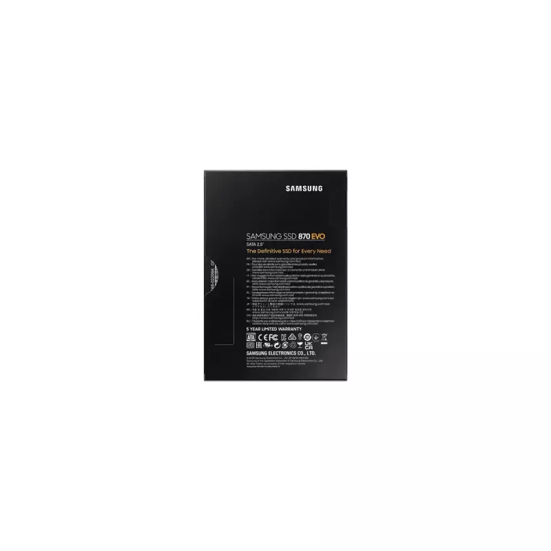 Samsung SSD 870 EVO 2000 GB 2,5 colio SATA III MZ-77E2T0B/EU