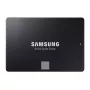 SSD 2,5 colio Samsung 870 EVO 1000 GB — SATA III, skaitymas 560 MB/s, rašymas 530 MB/s, juoda