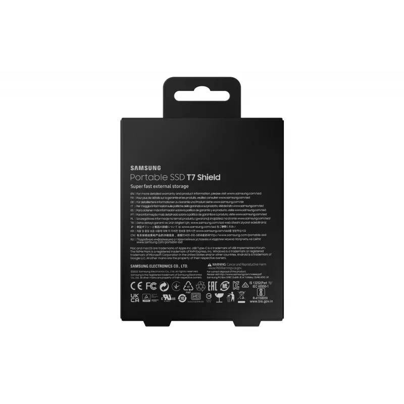 Samsung MU-PE2T0S 2 TB USB Type-C 3.2 Gen 2 (3.1 Gen 2) juodas