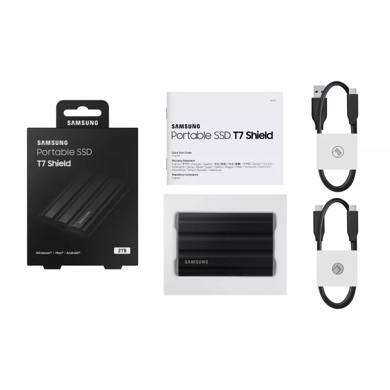 Samsung MU-PE2T0S 2 TB USB Type-C 3.2 Gen 2 (3.1 Gen 2) juodas