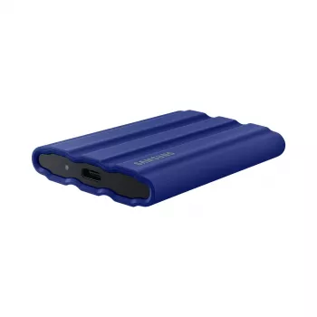 Išorinis SSD Samsung MU-PE2T0R 2TB USB Type-C 3.2 Gen 2 NVMe, mėlynas, guminis korpusas, atsparus vandeniui