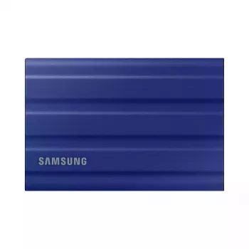 Išorinis SSD Samsung MU-PE2T0R 2TB USB Type-C 3.2 Gen 2 NVMe, mėlynas, guminis korpusas, atsparus vandeniui