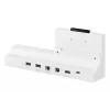 Samsung Flip4 prijungimo dėklas pilka/balta USB-A USB-B USB-C
