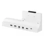 Samsung Flip4 prijungimo dėklas pilka/balta USB-A USB-B USB-C