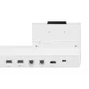 Samsung Flip4 prijungimo dėklas pilka/balta USB-A USB-B USB-C