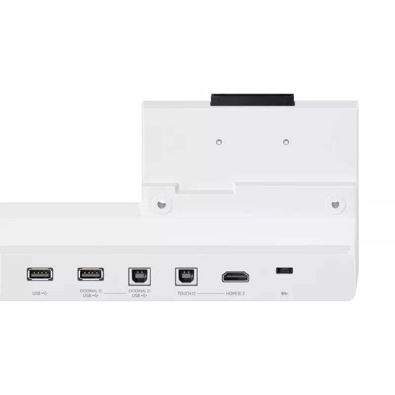 Samsung Flip4 prijungimo dėklas pilka/balta USB-A USB-B USB-C