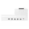 Samsung Flip4 prijungimo dėklas pilka/balta USB-A USB-B USB-C