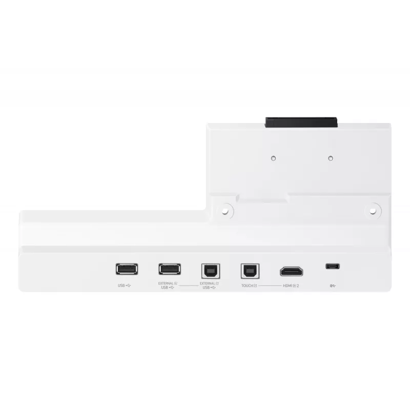 Samsung Flip4 prijungimo dėklas pilka/balta USB-A USB-B USB-C