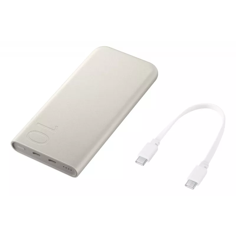 Samsung EB-P3400XUE nešiojamas akumuliatorius (Li-Ion) 10000 mAh smėlio spalvos