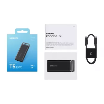 Samsung 2TB nešiojamas SSD diskas USB 3.2 Gen 1 MU-PH2T0S