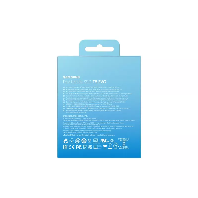 Samsung 2TB nešiojamas SSD diskas USB 3.2 Gen 1 MU-PH2T0S