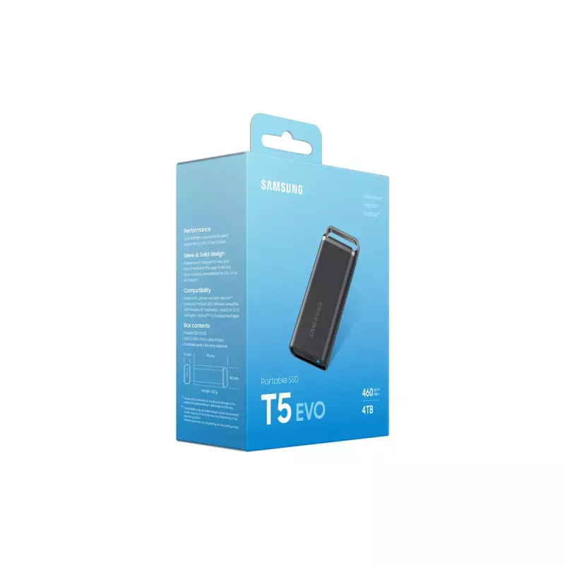 Samsung MU-PH4T0S 4 TB 3.2 Gen 1 (3.1 Gen 1) Juoda