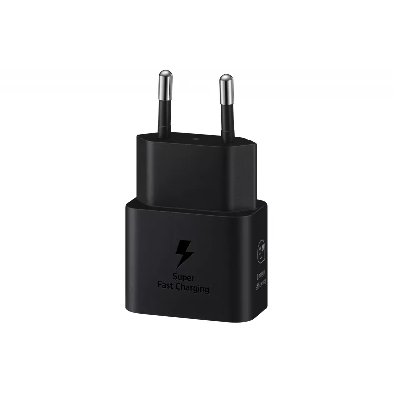 Samsung EP-T2510 25W USB-C greitasis kroviklis, juodas, 1 m laidas