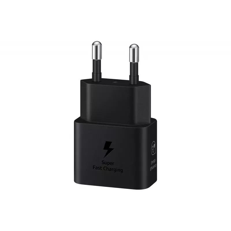 Samsung EP-T2510 25W USB-C greitasis kroviklis, juodas, 1 m laidas