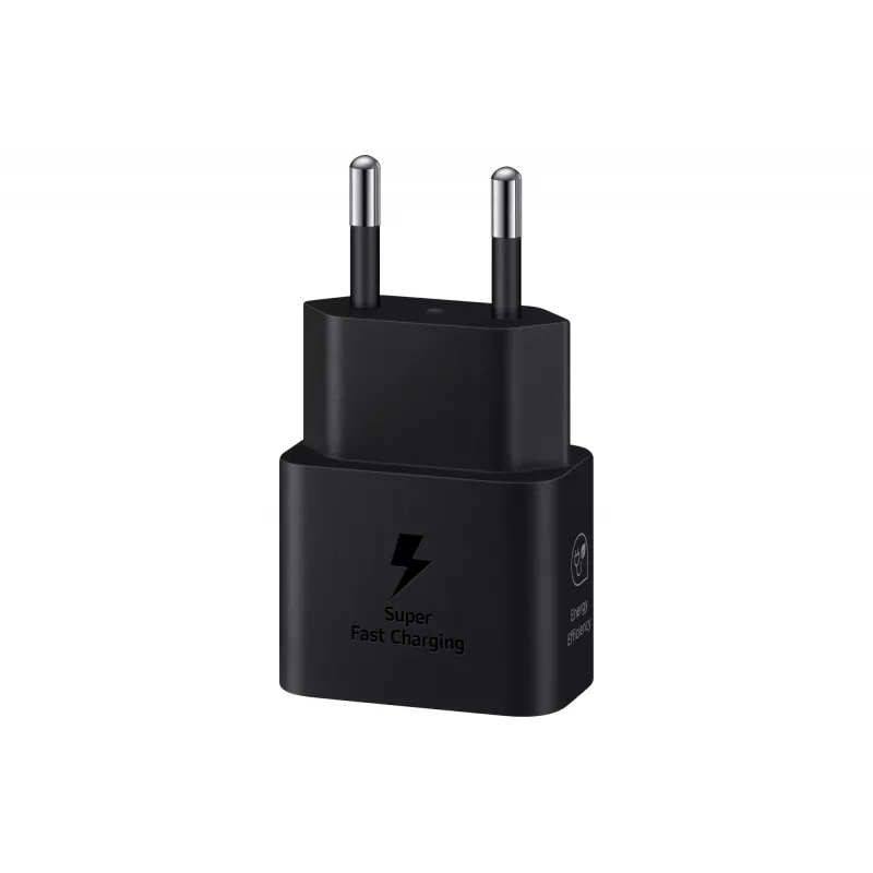 Samsung EP-T2510 25W USB-C greitasis kroviklis, juodas, 1 m laidas
