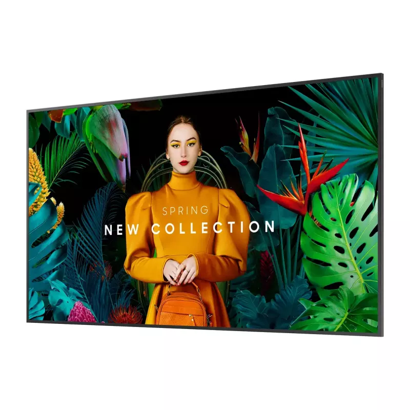 Samsung QM55C skaitmeninės reklamos plokščias skydelis 139,7 cm (55 colių) LCD Wi-Fi 500 cd/m² 4K Ultra HD juodas Tizen 24/7