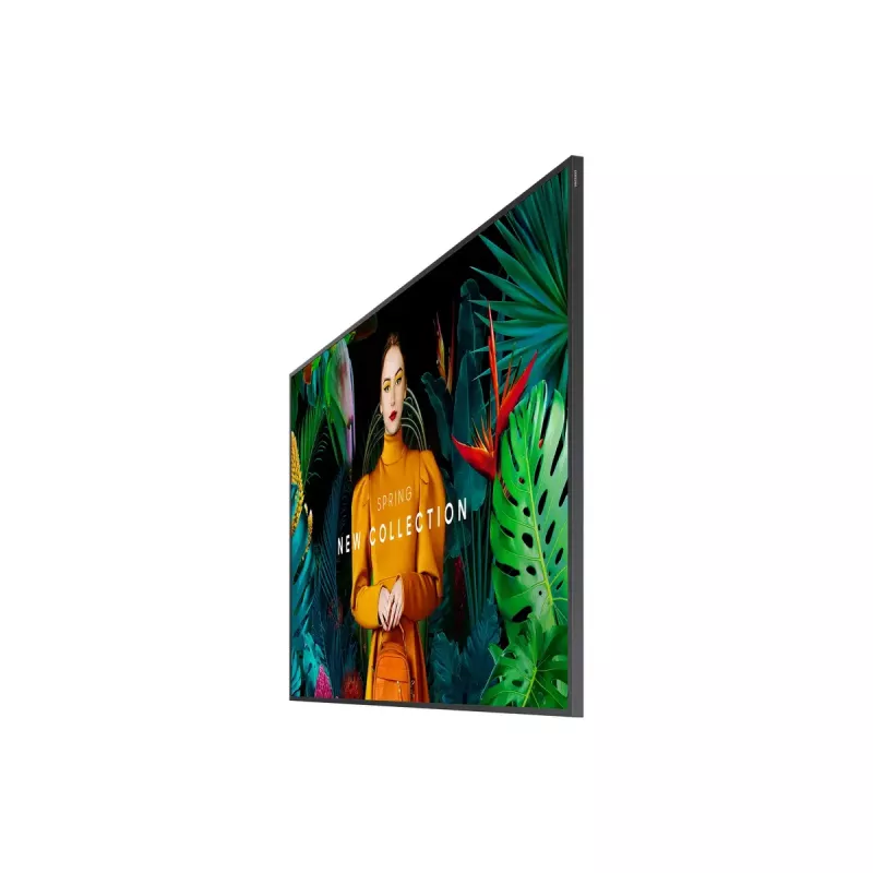 Samsung QM55C skaitmeninės reklamos plokščias skydelis 139,7 cm (55 colių) LCD Wi-Fi 500 cd/m² 4K Ultra HD juodas Tizen 24/7