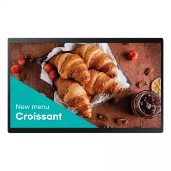 Samsung QB24C skaitmeninių ženklų plokščiasis ekranas 61 cm (24 colių) LED Wi-Fi 250 cd/m² Full HD juodas su integruotu Tizen procesoriumi 16/7