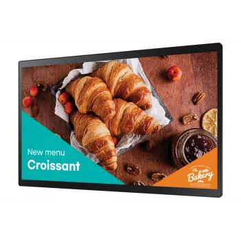 Samsung QB24C-T skaitmeninis stendas 61 cm (24 col.) LED Wi-Fi 250 cd/m² Full HD juodas liečiamas ekranas su įmontuotu procesoriumi Tizen 7.0 16/7