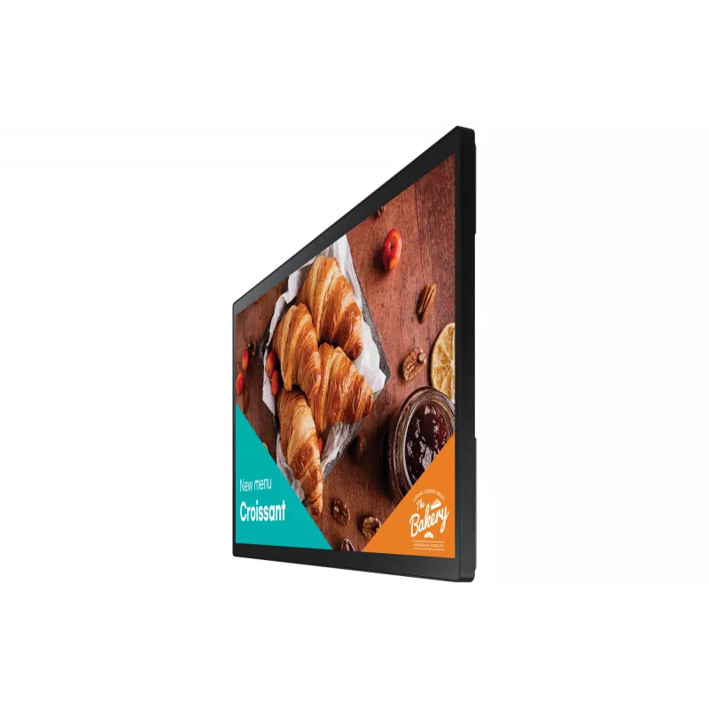 Samsung QB24C-T skaitmeninis stendas 61 cm (24 col.) LED Wi-Fi 250 cd/m² Full HD juodas liečiamas ekranas su įmontuotu procesoriumi Tizen 7.0 16/7