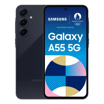 Samsung Galaxy A55 5G 16,8 cm (6,6 colio) hibridinis dviejų SIM USB Type-C 8 GB 128 GB 5000 mAh tamsiai mėlyna