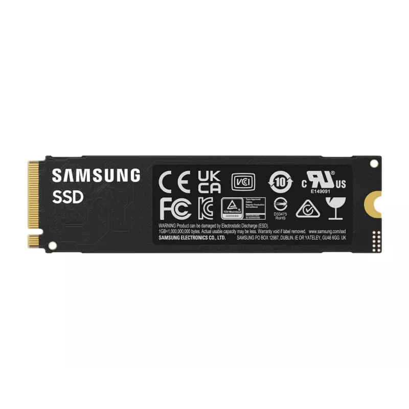 M.2 NVMe SSD Samsung 4 TB (M.2 2280) PCIe 4.0, 7150/6300 MB/s, V-NAND TLC