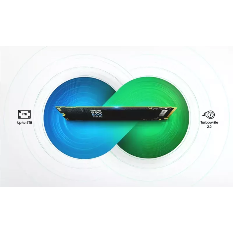 M.2 NVMe SSD Samsung 4 TB (M.2 2280) PCIe 4.0, 7150/6300 MB/s, V-NAND TLC