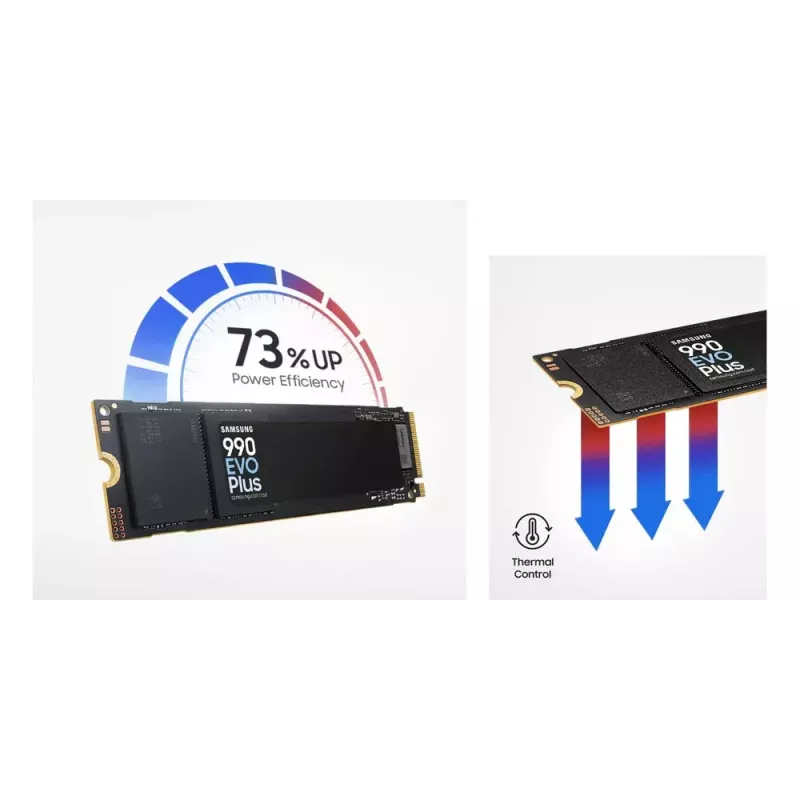 SSD M.2 2280 NVMe Samsung 1 TB (MZ-V9S1T0BW) PCIe 4.0, Skaitymas 7150 MB/s, Rašymas 6300 MB/s