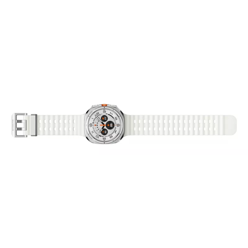 Samsung Galaxy Watch Ultra 3.81 cm (1.5 colio) AMOLED 47 mm Skaitmeninis 480 x 480 pikselių Liečiamas ekranas 4G Baltas Wi-Fi GPS (palydovas)