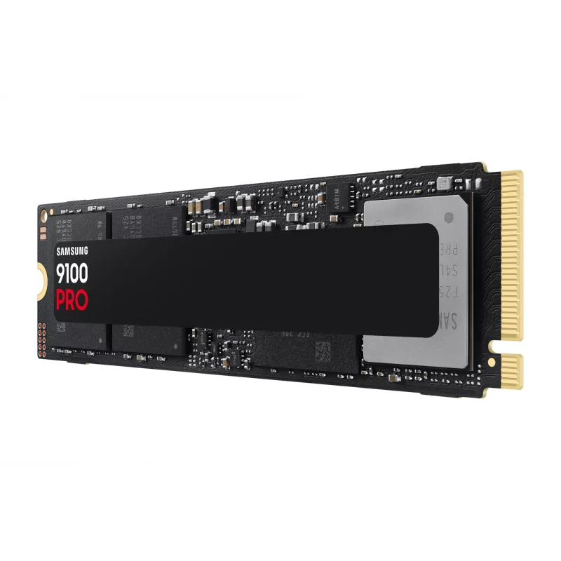SSD M.2 Samsung 9100 PRO 4 TB PCIe 5.0 NVMe — 2280, Skaitymas 14800 MB/s, Rašymas 13400 MB/s, V-NAND TLC
