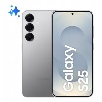 Samsung Galaxy S25 15.8 cm (6.2 colio) Dual SIM Android 15 5G USB Type-C 12 GB 128 GB 4000 mAh sidabrinis