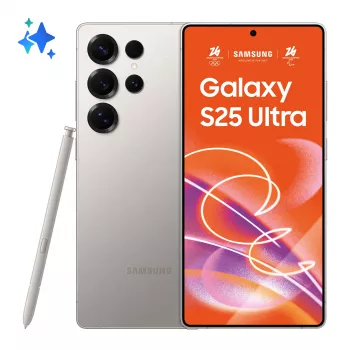 Samsung Galaxy S25 Ultra 17,5 cm (6,9 col.) Dual SIM Android 15 5G USB Type-C 12 GB 512 GB 5000 mAh Pilka, Titanium