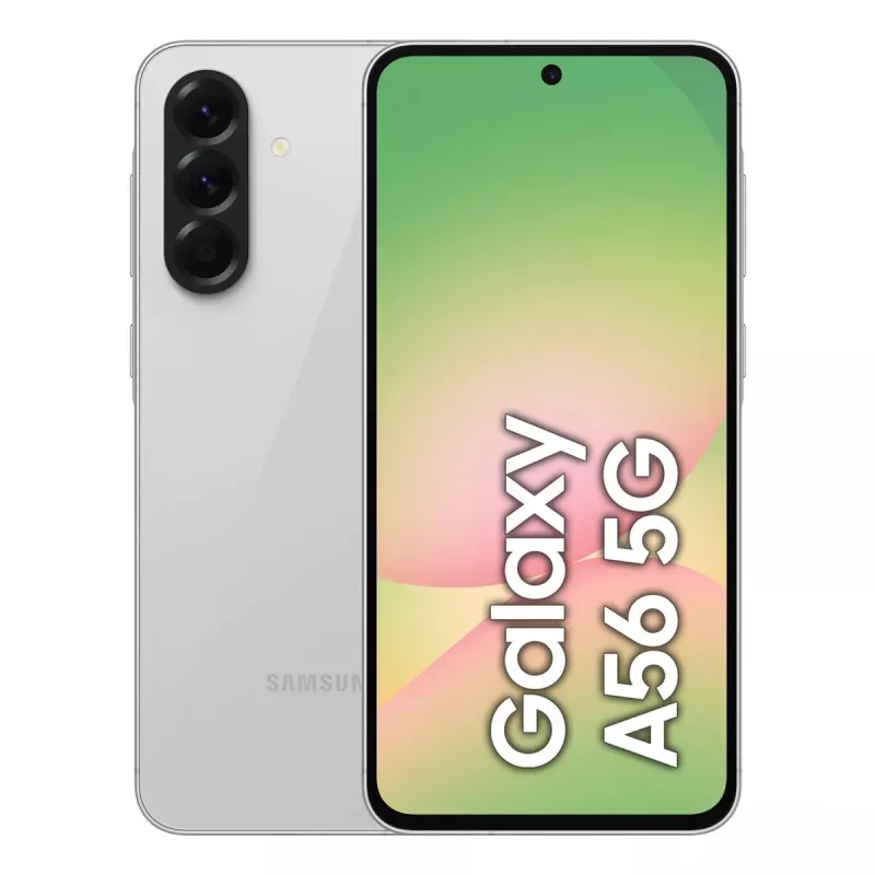 Samsung Galaxy A56 5G 17 cm (6.7 colio) Dual SIM Android 15 USB Type-C 8 GB 128 GB 5000 mAh Šviesiai pilka