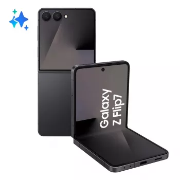 Išmanusis telefonas Samsung Galaxy Z Flip7 sulankstomas 6,8 colio 12 GB RAM 512 GB JetBlack, 5G, Dual 50+12 MP, 4300 mAh
