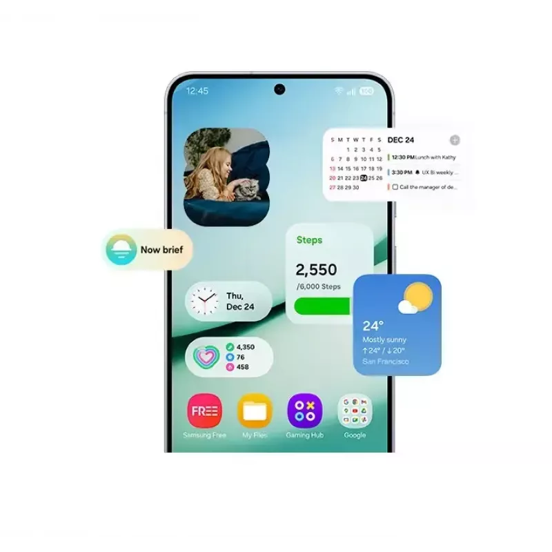 Išmanusis telefonas Samsung Galaxy S25 FE 6.7 colių 128GB Mėlynas