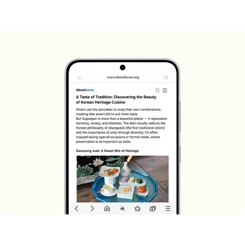Išmanusis telefonas Samsung Galaxy S25 FE 6.7 colių 128GB Mėlynas