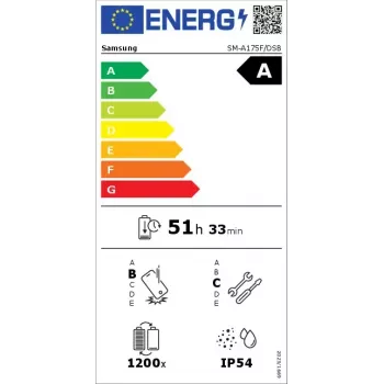 Išmanusis telefonas Samsung Galaxy A17 6,7 col. Super AMOLED, 4 GB RAM, 128 GB, 50 MP triguba kamera, 5000 mAh, Pilka