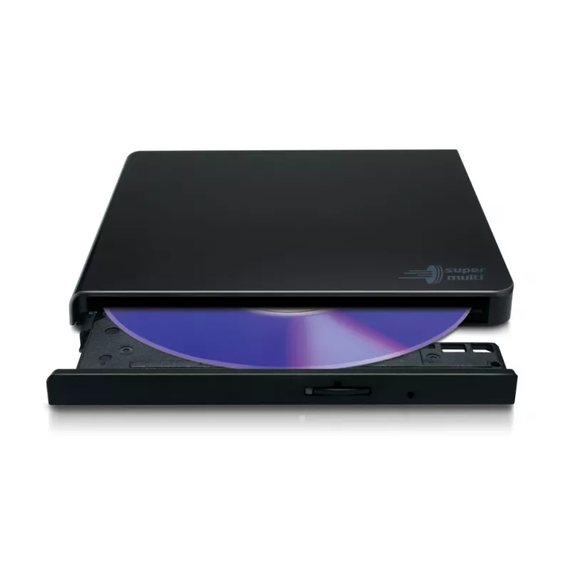 HITACHI-LG DATA STORAGE GP57EB40 USB 2.0 išorinis DVD įrašytuvas, juodas