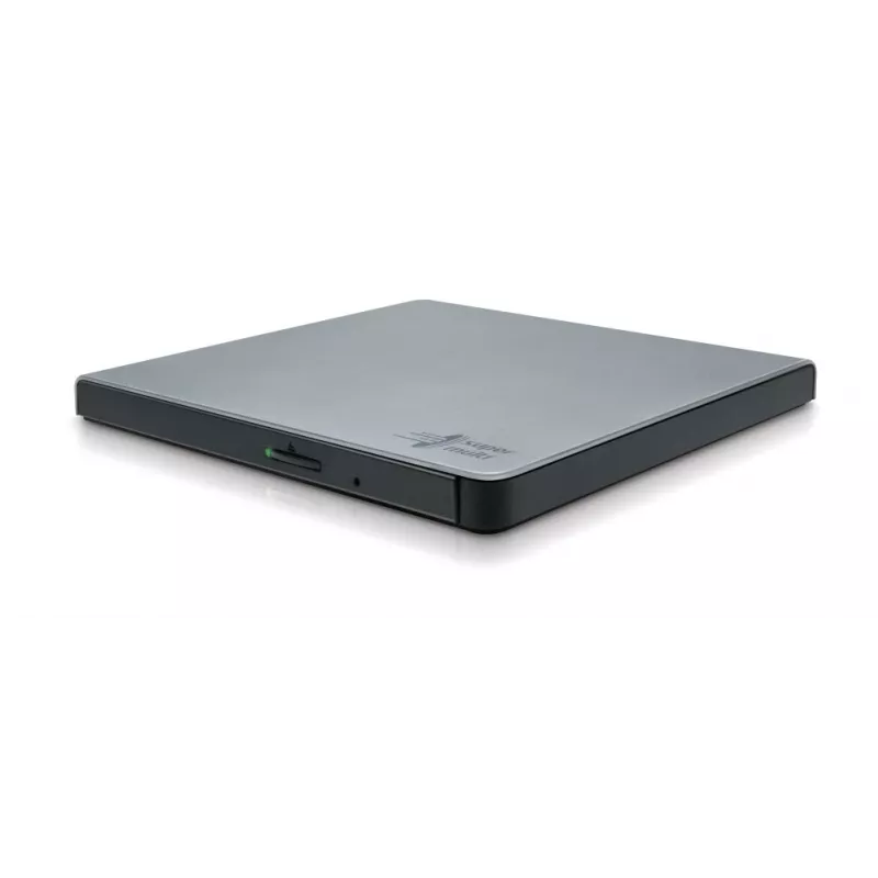 HITACHI-LG DATA STORAGE GP57EB40 USB 2.0 išorinis DVD įrašymo įrenginys, sidabrinis