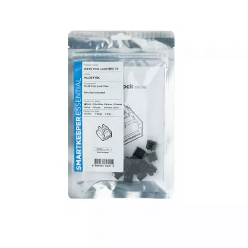 RJ-45 prievado blokatorius Smartkeeper NL03P1BK juodas 12 vnt.