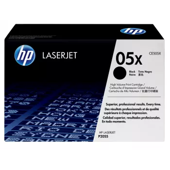 HP 05X High Yield juodas originalus LaserJet tonerių kasetė, 6500 puslapių, juoda, 1 vnt.
