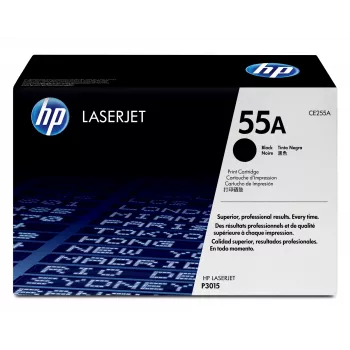 HP 55A juodas originalus lazerinio spausdintuvo kasetė, 6000 puslapių, juoda, 1 vnt.