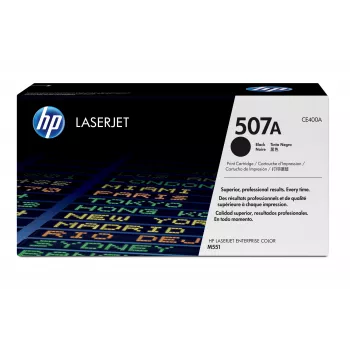HP 507A juodas originalus lazerinio spausdintuvo kasetė