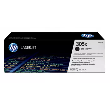 HP 305X didelės išeigos juodas originalus LaserJet tonerio kasetė