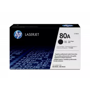HP 80A juodas originalus LaserJet tonerio kasetė, 2560 puslapių, juoda, 1 vnt.