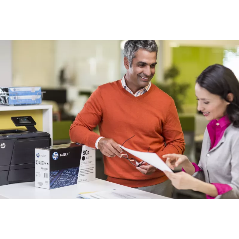 HP 80A juodas originalus LaserJet tonerio kasetė, 2560 puslapių, juoda, 1 vnt.