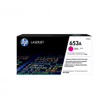Toneras HP 653A originalus magentinis 6000 puslapių CF323A