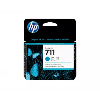 HP 711 29 ml Cyan originali rašalo kasetė DesignJet CZ130A