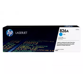 HP 826A Cyan Original LaserJet Toner Cartridge