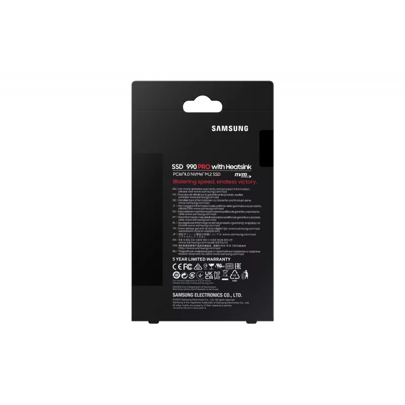 Samsung 990 Pro 4 TB M.2 PCI Express 4.0 NVMe V-NAND TLC SSD diskas